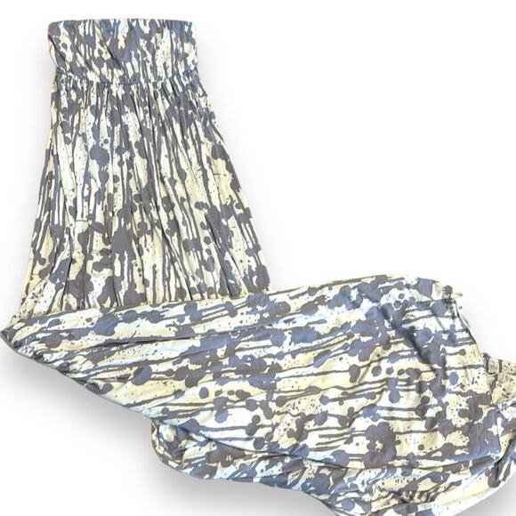 Rachel Pally Strapless Maxi Dress Jersey Knit Grecian column XS NWOT printed - Picture 3 of 8